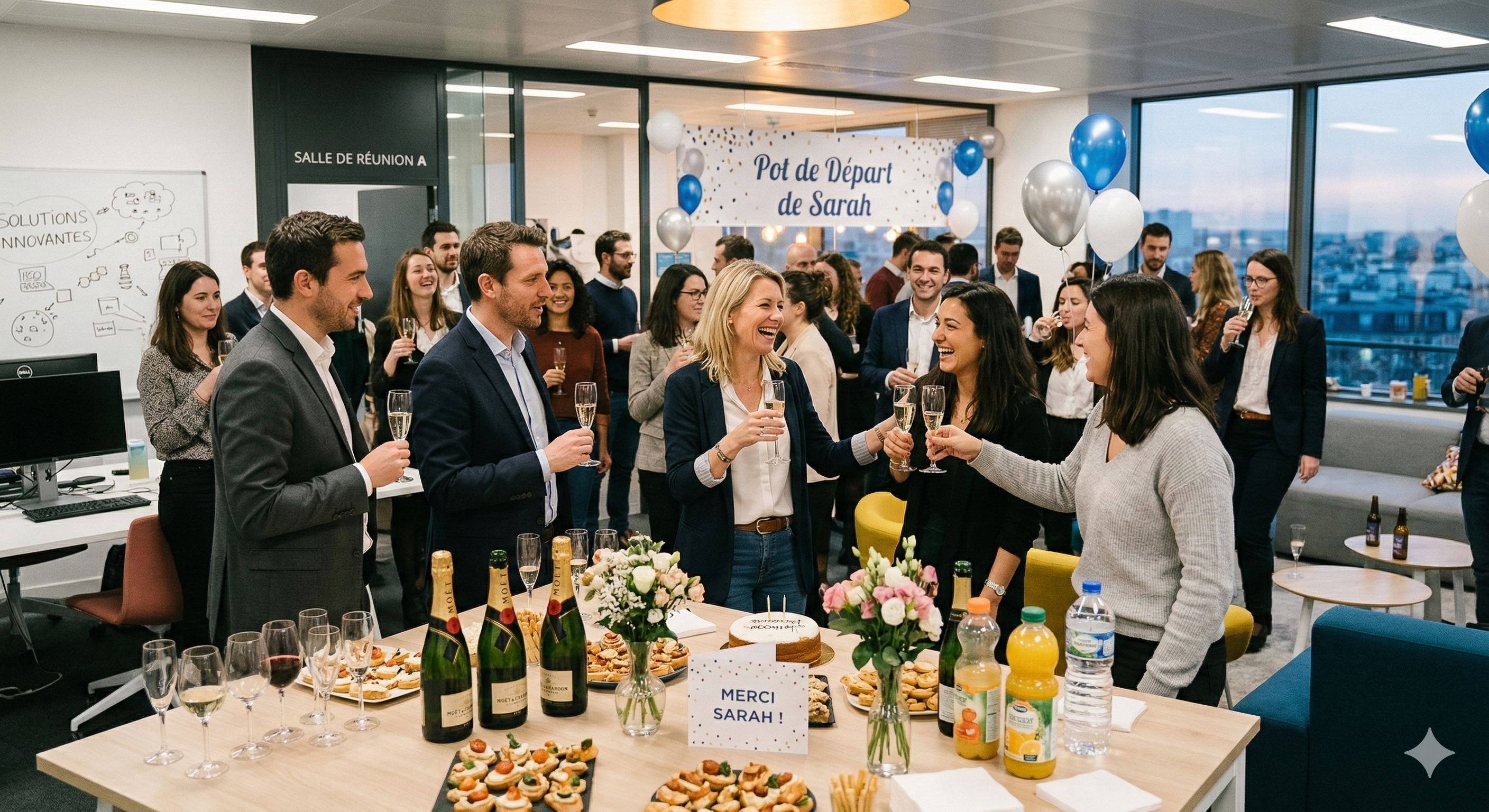Bartender CocktailHubert préparant un cocktail signature pour une soirée d'entreprise